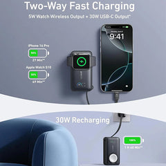 Anker MagGo Powerbank 10,000mah, 35w, For Apple Watch with Built-In Usb-C Cable Mr Gadget Official h3