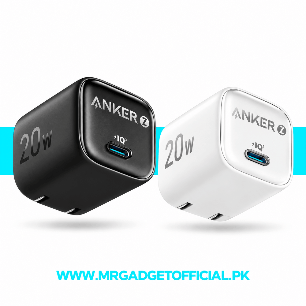 Anker Zolo 20W USB-C Fast Charger Adapter Mr Gadget Official