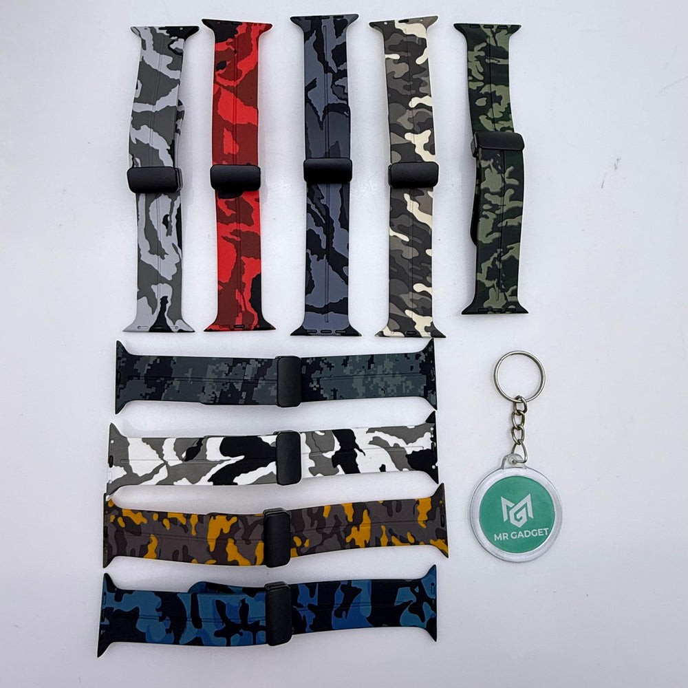 Commando Magnetic Silicone Smartwatch Strap Mr Gadget Official
