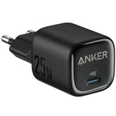 Anker 25W Usb‑C Fast Charger Compact size, PowerIQ 3.0 & PPS for Super Fast Charging, Foldable Plug, 2-Pin (EU) Mr Gadget Official h3