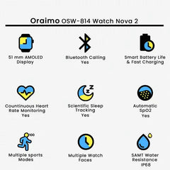 Oraimo OSW-814 Watch Nova 2 Mr Gadget Official h3