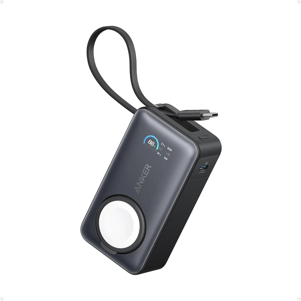 Anker MagGo Powerbank 10,000mah, 35w, For Apple Watch with Built-In Usb-C Cable Mr Gadget Official h3