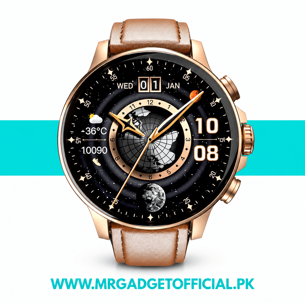 Ronin Moment R-5005 AMOLED Smartwatch Mr Gadget Official