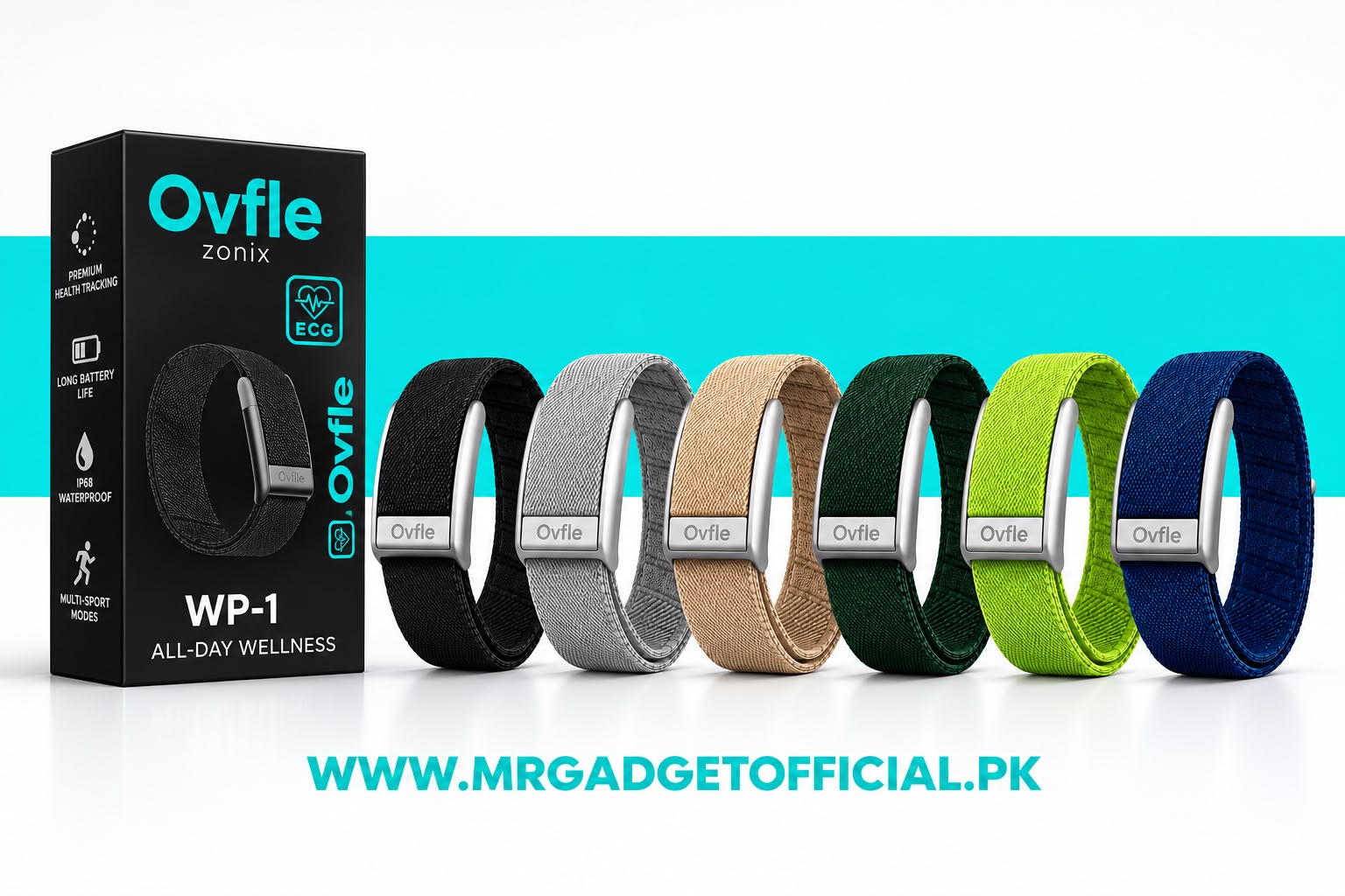 OVFLE WP-1 Fitness Band | Screenless Mr Gadget Official