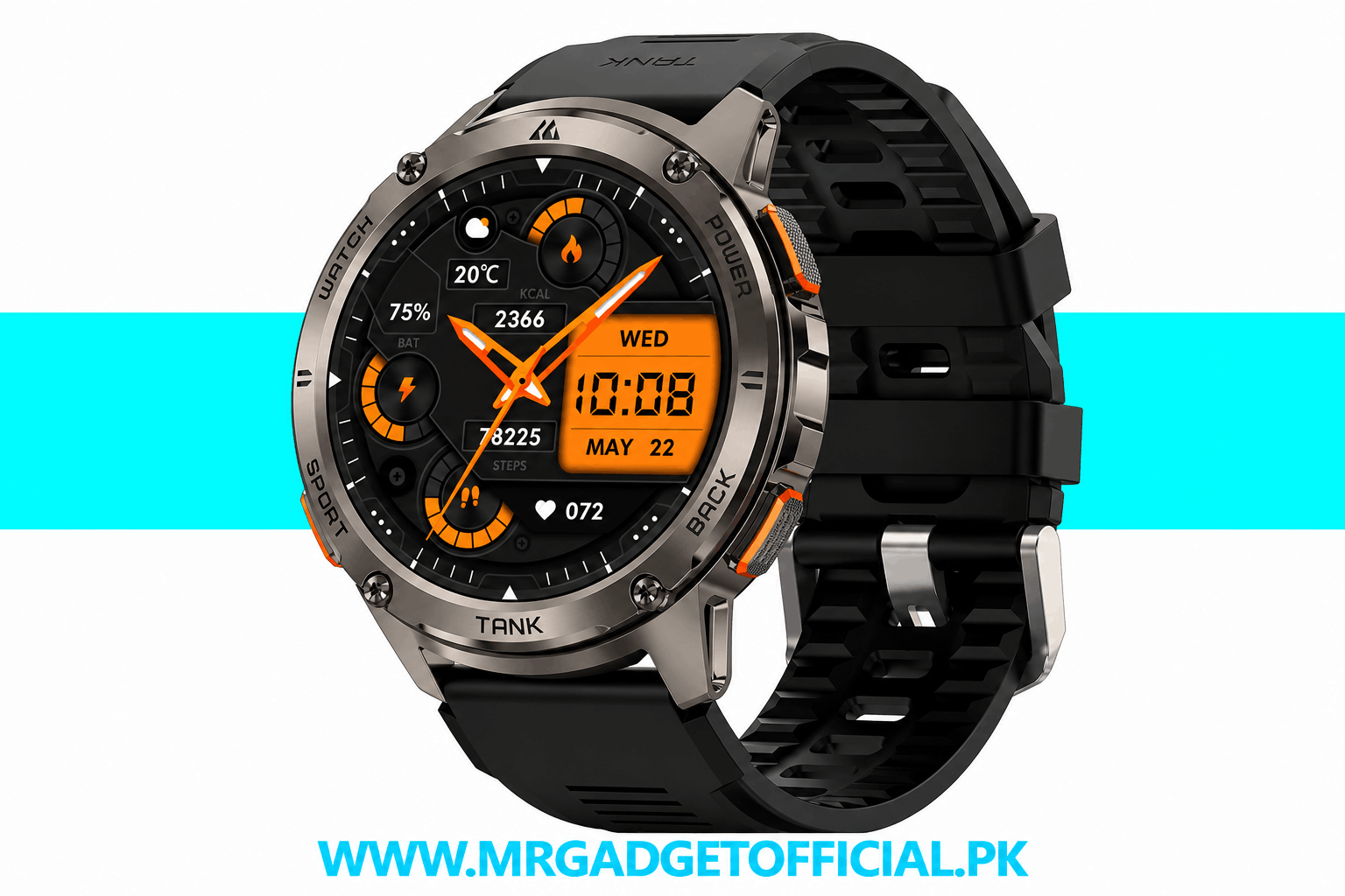 Kospet Smart Watch Tank T3 Special Edition Mr Gadget Official