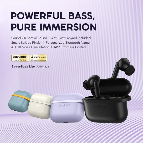 oraimo SpaceBuds Lite Sound360 Anti-Lost True Wireless Earbuds Mr Gadget Official h3