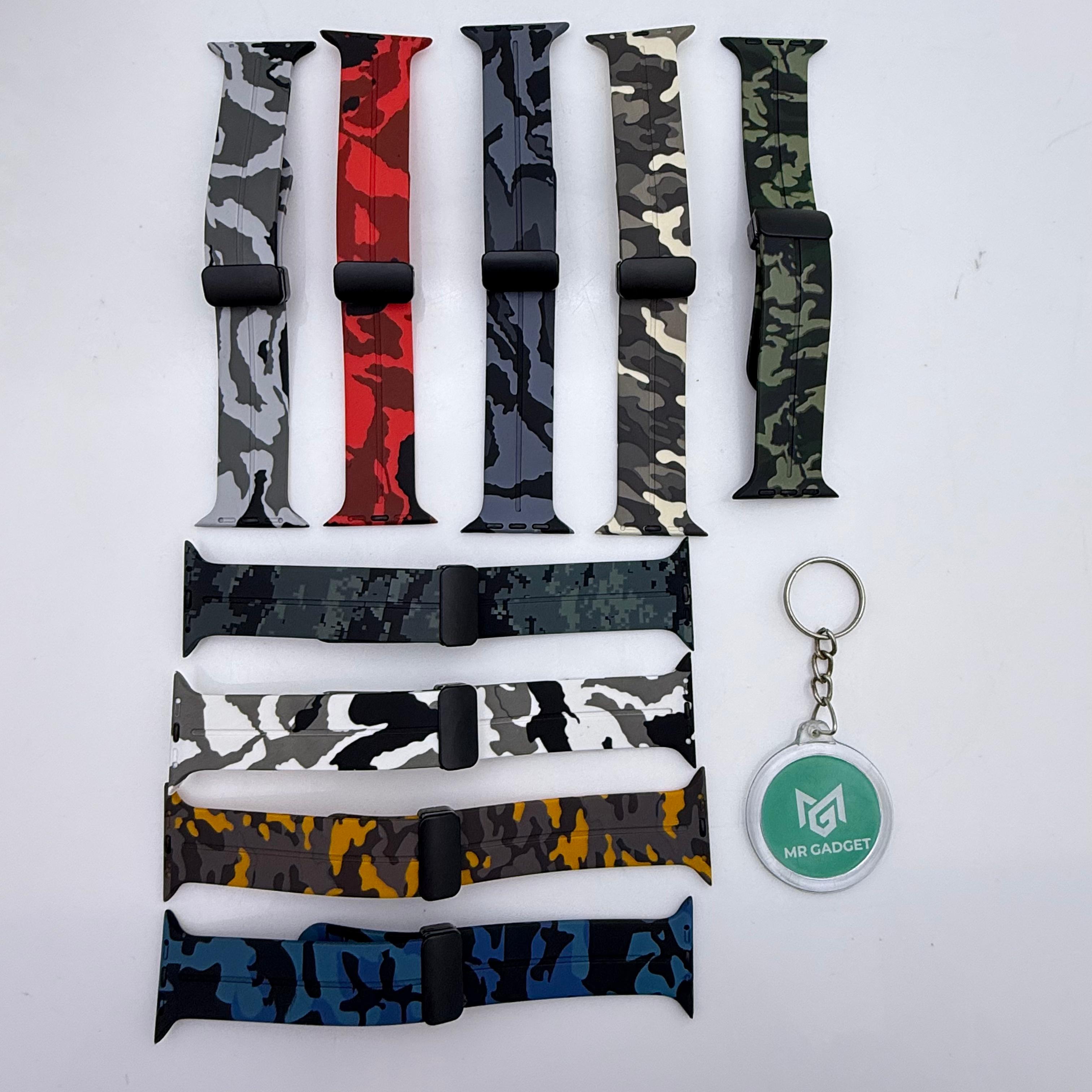 Commando Magnetic Silicone Smartwatch Strap Mr Gadget Official