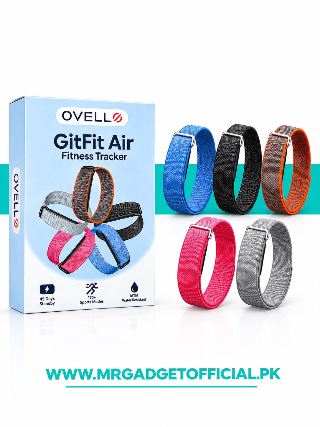 Ovello Gitfit Air GF10 Fitness Band Mr Gadget Official