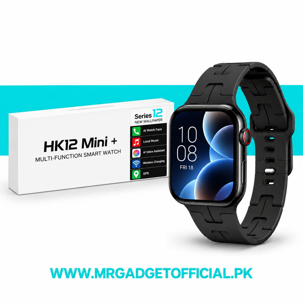 HK12 Mini Plus  Series 12 Smart Watch 40mm Mr Gadget Official