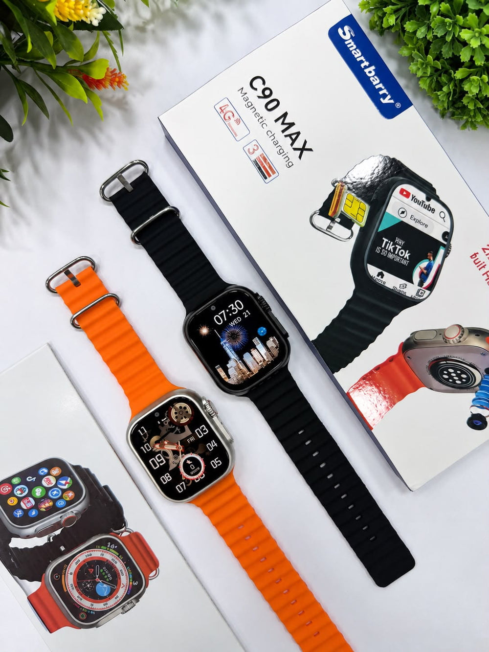 C90 Max Full Android Sim Supported Smart Watch With Dual Camera Mr Gadget Official