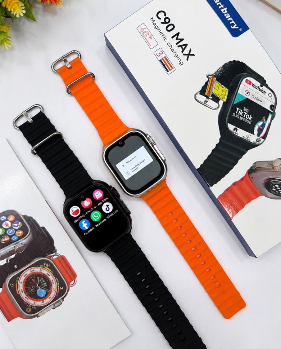 C90 Max Full Android Sim Supported Smart Watch With Dual Camera Mr Gadget Official