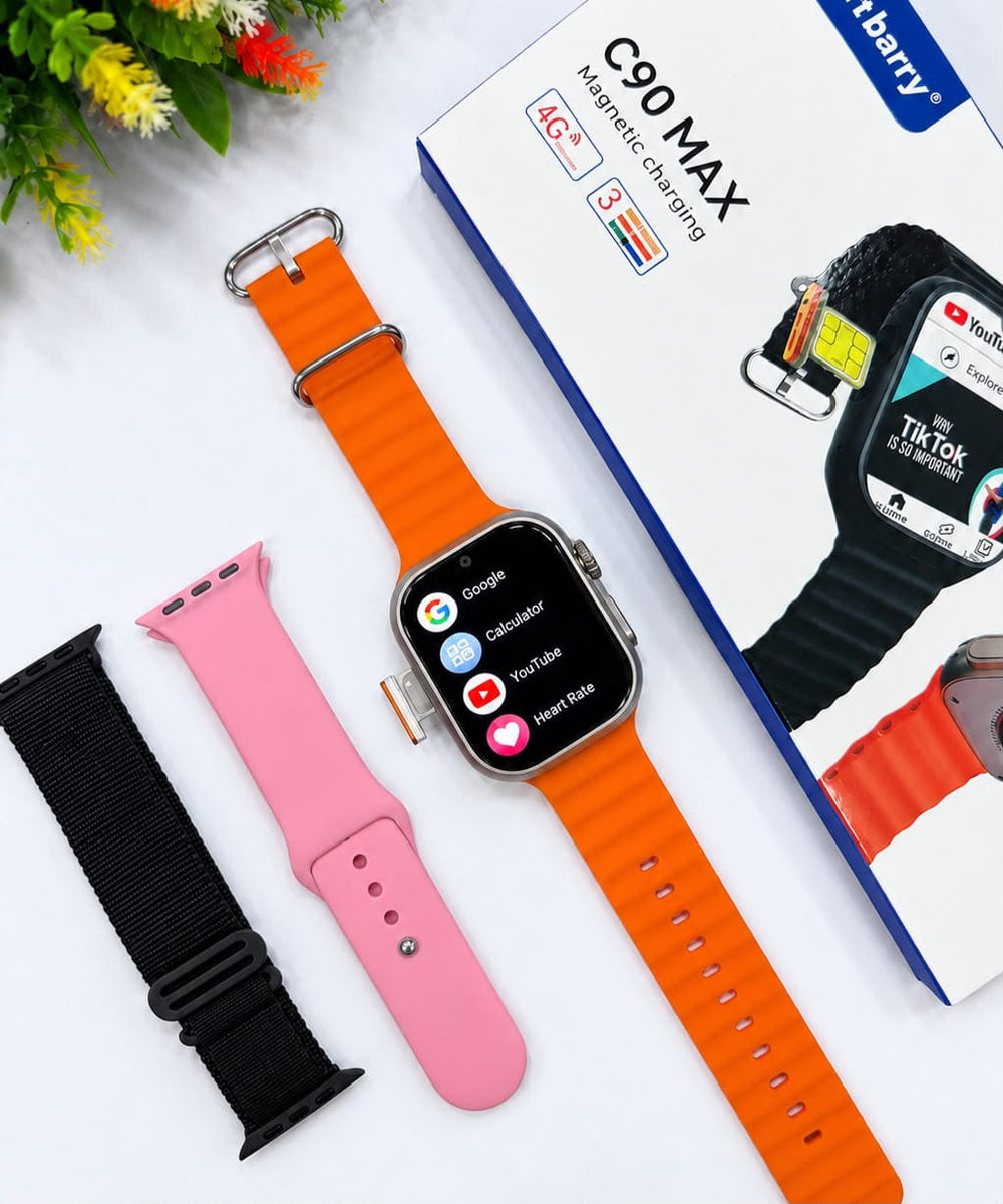 C90 Max Full Android Sim Supported Smart Watch With Dual Camera Mr Gadget Official