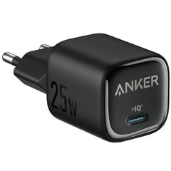 Anker 25W Usb‑C Fast Charger Compact size, PowerIQ 3.0 & PPS for Super Fast Charging, Foldable Plug, 2-Pin (EU) Mr Gadget Official h3