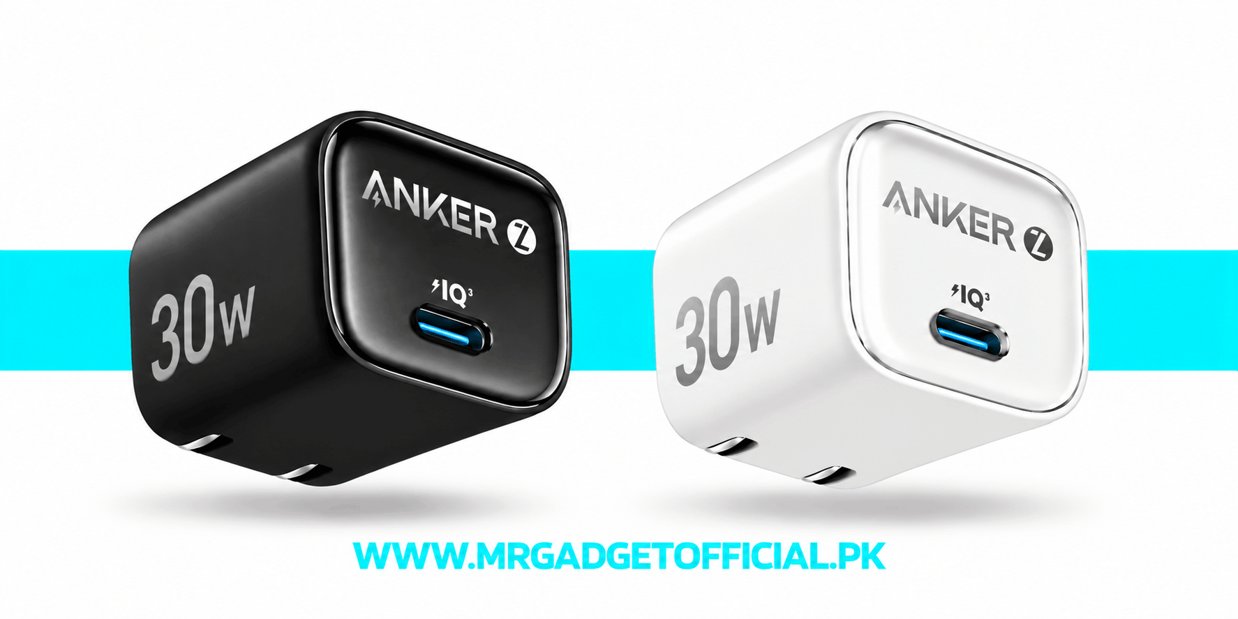 Anker Zolo 30W USB-C Fast Charger Adapter Mr Gadget Official