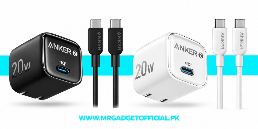 Anker Zolo 20W USB-C Fast Charger Mr Gadget Official