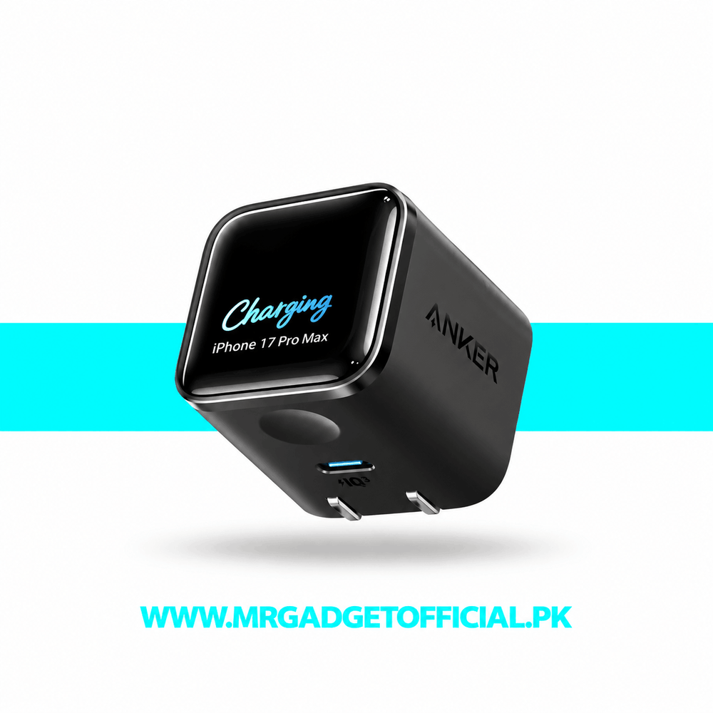 Anker 45W USB-C Fast Charger Adapter with Smart Display Mr Gadget Official