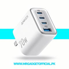 Anker Zolo 70W 4-Port GaN Fast Charger Adapter Mr Gadget Official