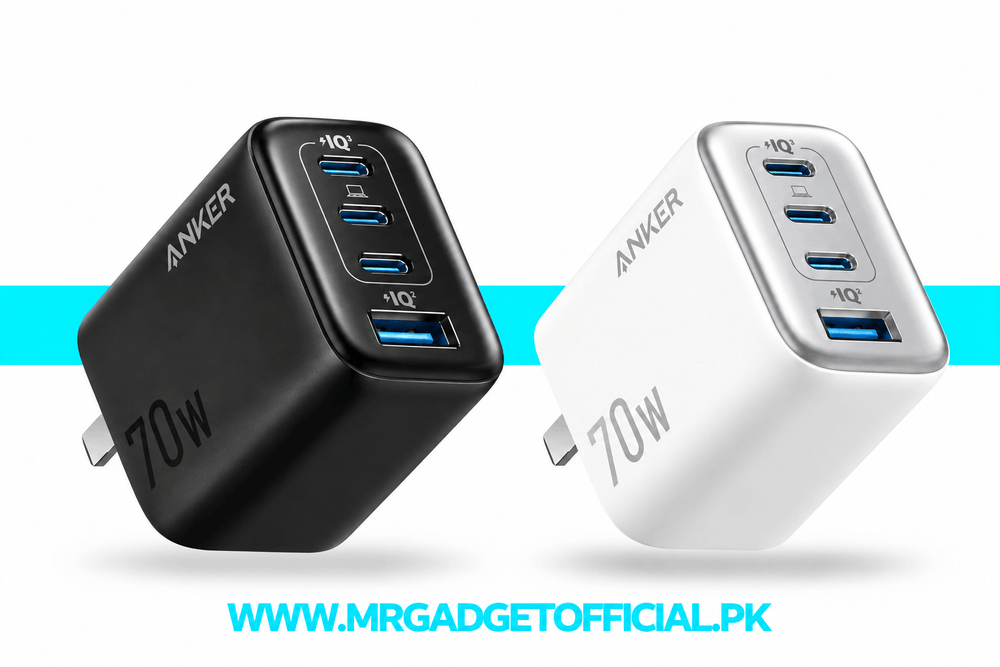 Anker Zolo 70W 4-Port GaN Fast Charger Adapter Mr Gadget Official