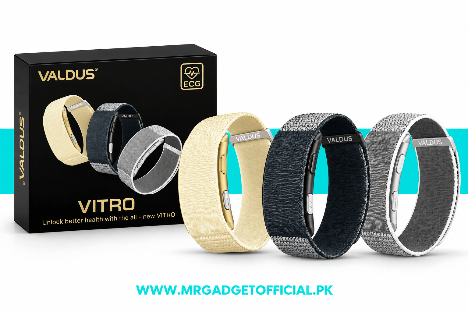 VALDUS VITRO Screenless Smart Fitness  Bracelet Mr Gadget Official