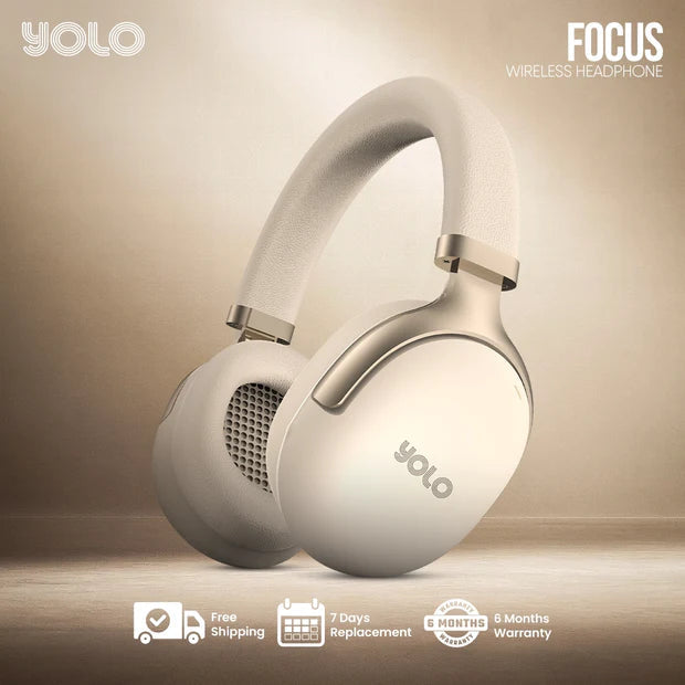 YOLO FOCUS WIRELESS HEADPHONE Mr Gadget Official