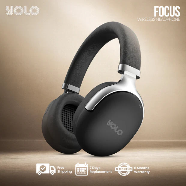 YOLO FOCUS WIRELESS HEADPHONE Mr Gadget Official