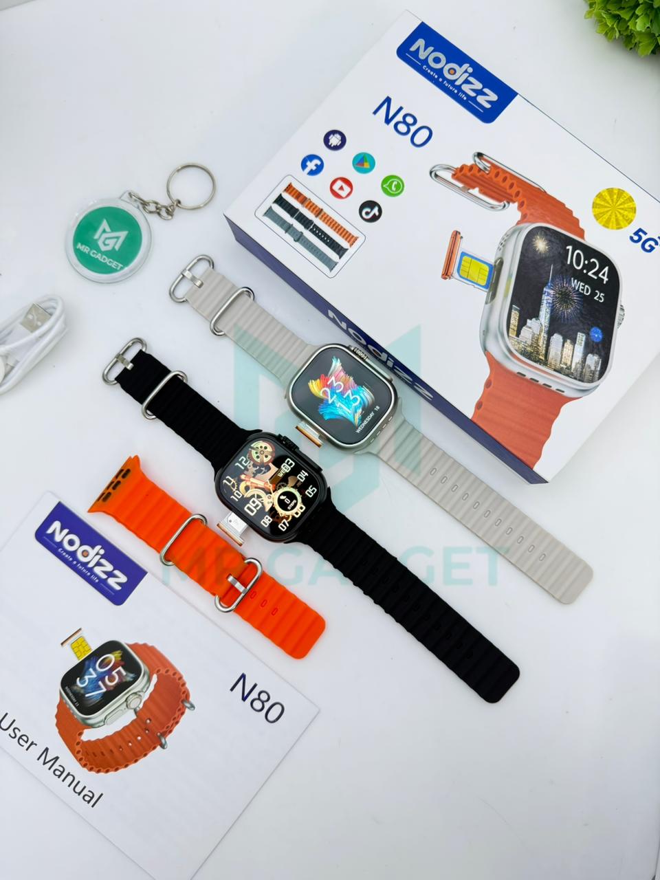 Nodizz N80 smartwatch - Mr Gadget Official