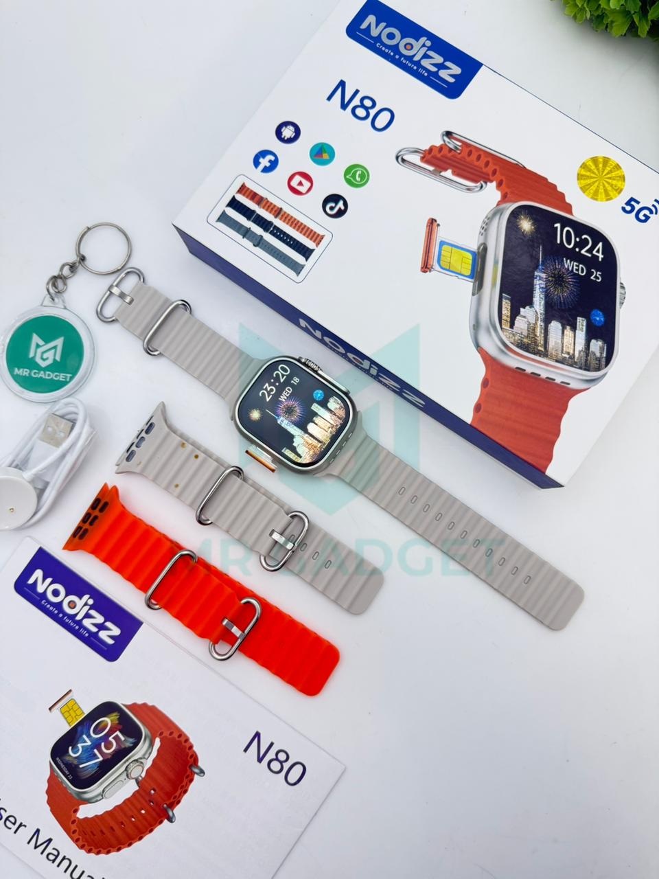 Nodizz N80 smartwatch - Mr Gadget Official