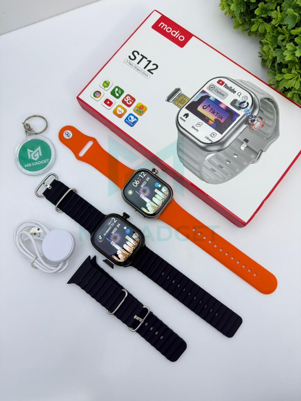 ST12 Android SIm 5G Smart Watch - Mr Gadget Official