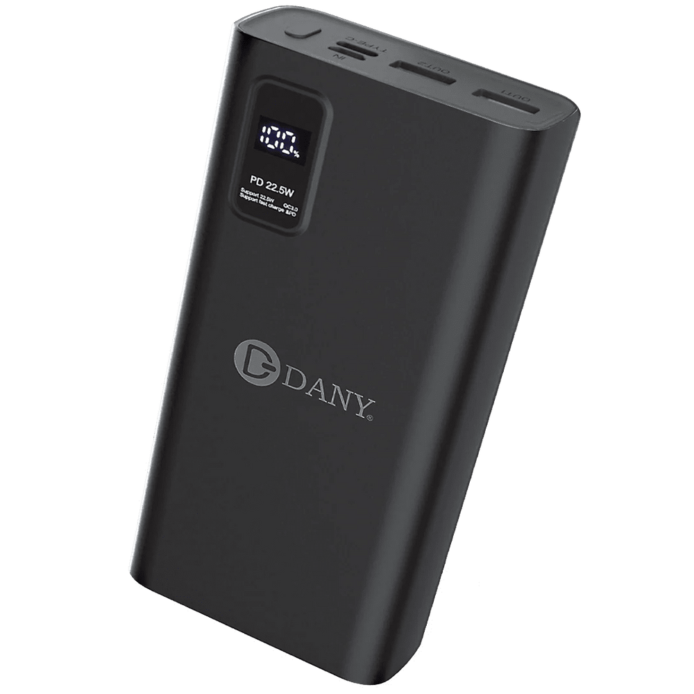 TITAN T - 100 20000 Mah Black Power Bank - Mr Gadget Official
