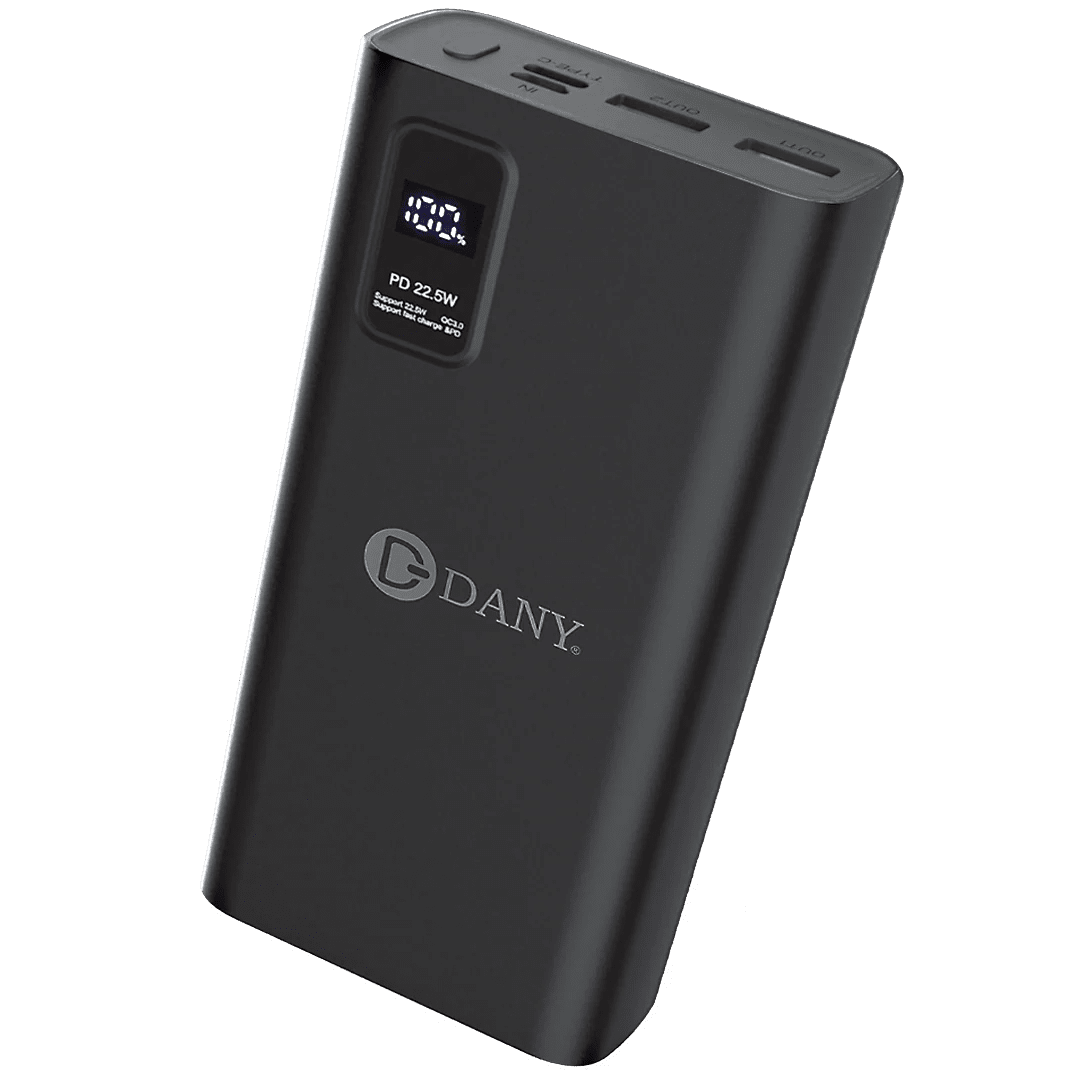 TITAN T - 100 20000 Mah Black Power Bank - Mr Gadget Official