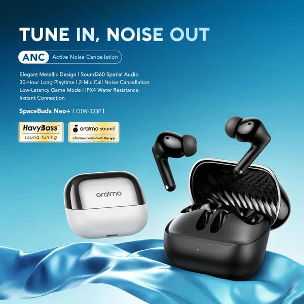 oraimo SpaceBuds Neo+ ANC Spatial Audio True Wireless Earphones Mr Gadget Official h3
